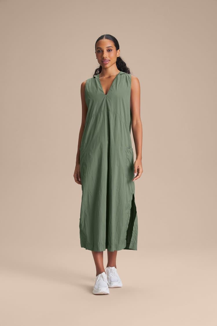 Vestido Midi Nylon Net