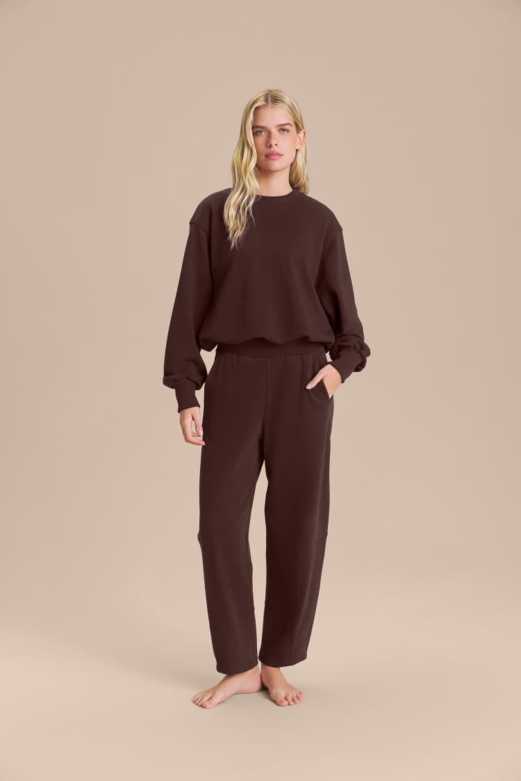 Calça Balloon Earth Knit