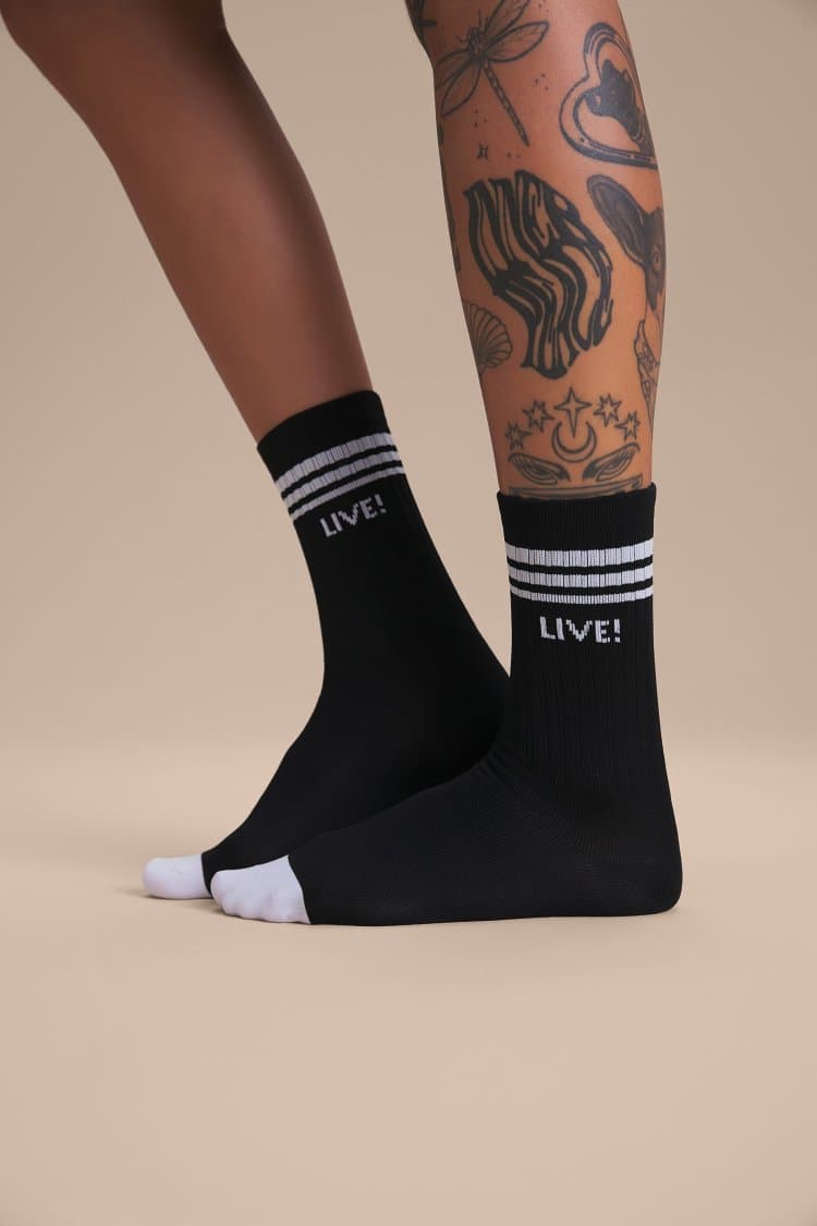 Meia LIVE! Long Unissex