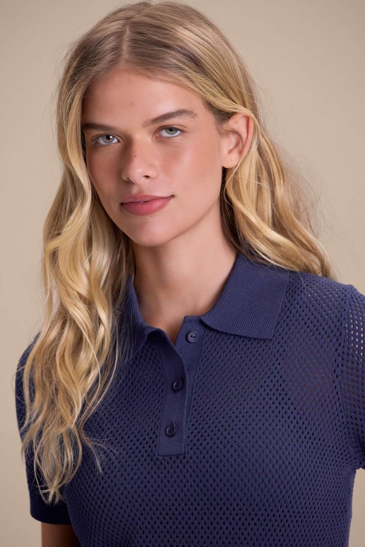 Camisa Polo Court Knit
